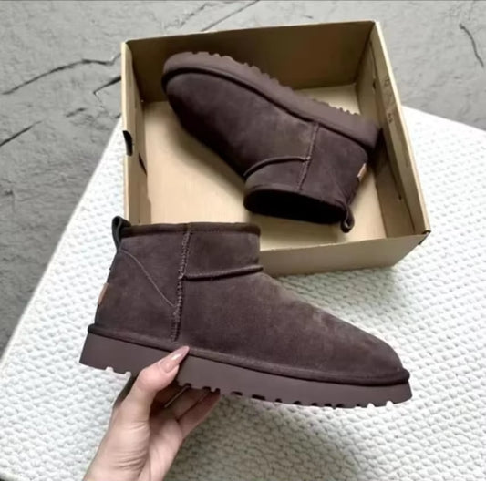 Luxury Designer Mini Classic Style Women Platform Snow Boots Full Fur Lined Winter Warm Ankle Boots K98 ‮34-53 Sezis Uggs