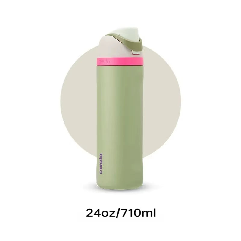 Water Bottle Insulated Stainless Steel Water Bottle with Straw, Bpa-Free Sports Water Bottle, Great for Travel,