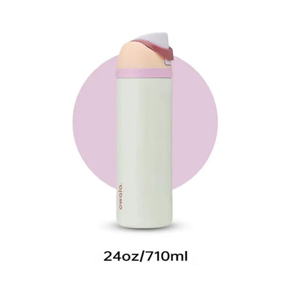 Water Bottle Insulated Stainless Steel Water Bottle with Straw, Bpa-Free Sports Water Bottle, Great for Travel,