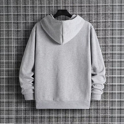 2025 Fall/Winter New Arrival Men'S Hoodie High Quality Solid Color Hooded Sweatshirt Male Home Outdoor Casual Fashion Pullover